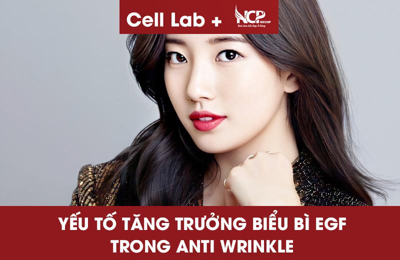 YẾU TỐ TĂNG TRƯỞNG BIỂU BÌ EGF TRONG ANTI WRINKLE