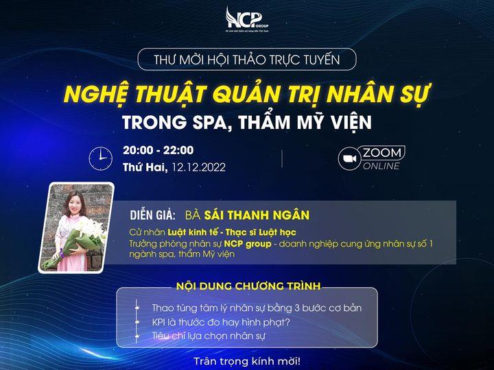 TALK SHOW ONLINE- NGHỆ THUẬT QUẢN TRỊ NHÂN SỰ