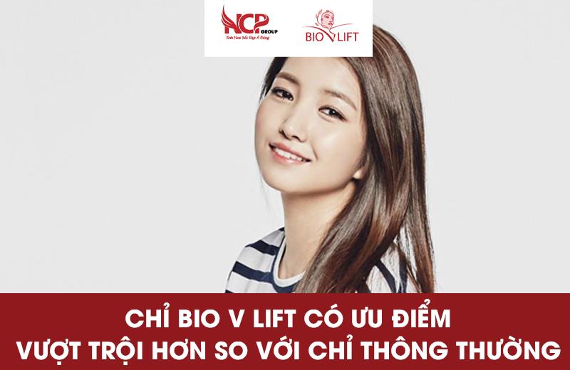 CHỈ BIO V LIFT CÓ ƯU ĐIỂM VƯỢT TRỘI HƠN SO VỚI CHỈ THÔNG THƯỜNG